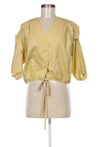 Γυναικείο πουκάμισο Pinko, Μέγεθος M, Χρώμα Κίτρινο, Τιμή 62,12 €