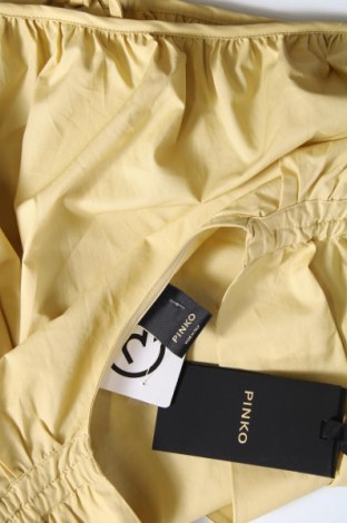 Дамска риза Pinko, Размер L, Цвят Жълт, Цена 132,55 лв.