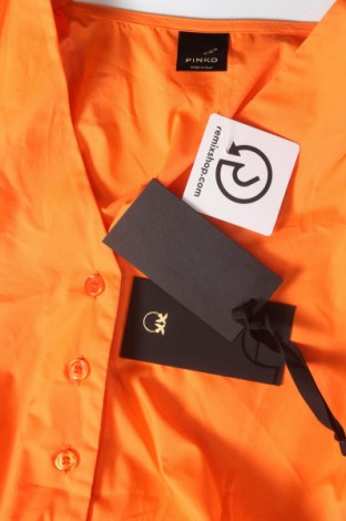 Дамска риза Pinko, Размер S, Цвят Оранжев, Цена 132,55 лв.