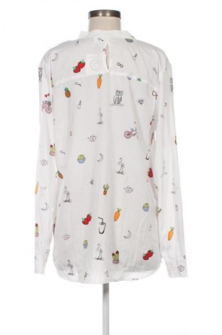 Γυναικείο πουκάμισο Rainbow, Μέγεθος L, Χρώμα Λευκό, Τιμή 7,80 €