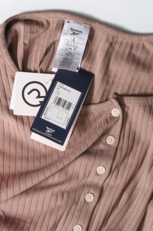 Γυναικείο πουκάμισο Reebok, Μέγεθος L, Χρώμα Καφέ, Τιμή 41,75 €