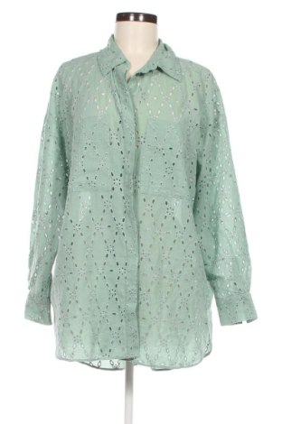 Γυναικείο πουκάμισο Reserved, Μέγεθος M, Χρώμα Πράσινο, Τιμή 12,68 €