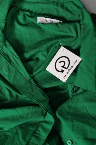 Γυναικείο πουκάμισο Reserved, Μέγεθος L, Χρώμα Πράσινο, Τιμή 15,46 €