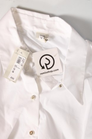 Γυναικείο πουκάμισο River Island, Μέγεθος M, Χρώμα Λευκό, Τιμή 19,85 €