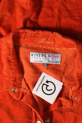 Damenbluse Rivers, Größe 3XL, Farbe Orange, Preis € 9,57