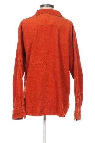 Γυναικείο πουκάμισο Rivers, Μέγεθος 3XL, Χρώμα Πορτοκαλί, Τιμή 7,88 €