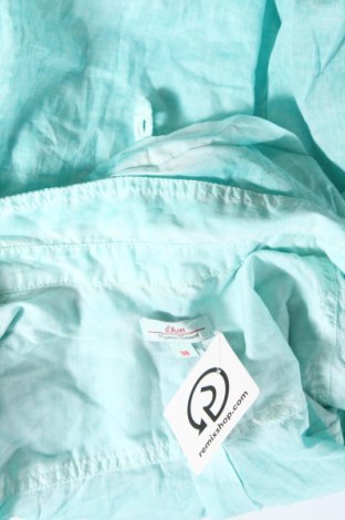 Γυναικείο πουκάμισο S.Oliver, Μέγεθος M, Χρώμα Μπλέ, Τιμή 10,43 €