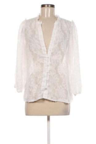 Γυναικείο πουκάμισο SHEIN, Μέγεθος L, Χρώμα Λευκό, Τιμή 15,46 €