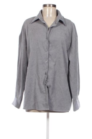 Γυναικείο πουκάμισο SHEIN, Μέγεθος M, Χρώμα Γκρί, Τιμή 8,50 €