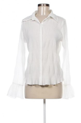 Γυναικείο πουκάμισο SHEIN, Μέγεθος M, Χρώμα Λευκό, Τιμή 8,50 €