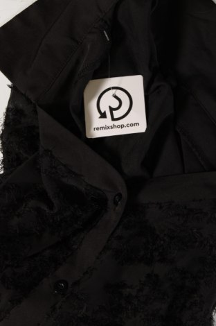 Γυναικείο πουκάμισο SHEIN, Μέγεθος XS, Χρώμα Μαύρο, Τιμή 7,73 €