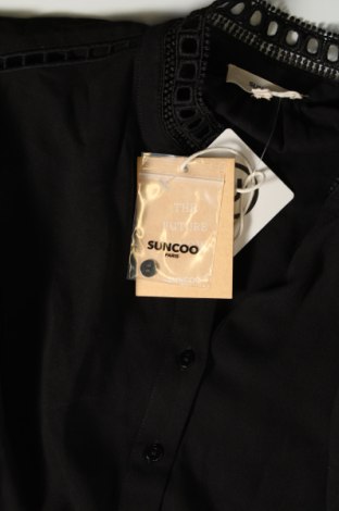 Damenbluse SUNCOO, Größe S, Farbe Schwarz, Preis 41,75 €