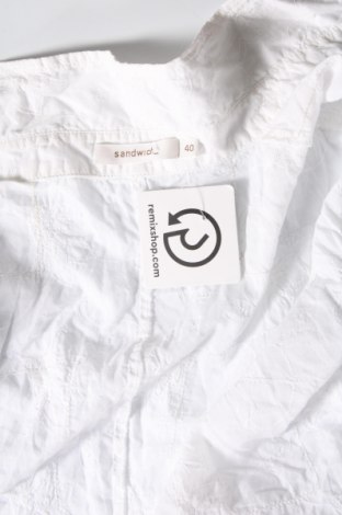 Γυναικείο πουκάμισο Sandwich_, Μέγεθος M, Χρώμα Λευκό, Τιμή 14,73 €