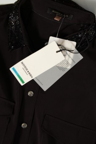 Γυναικείο πουκάμισο Scotch & Soda, Μέγεθος S, Χρώμα Μαύρο, Τιμή 62,24 €