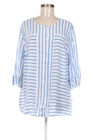 Γυναικείο πουκάμισο Selection By Ulla Popken, Μέγεθος XXL, Χρώμα Πολύχρωμο, Τιμή 21,03 €