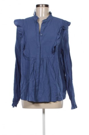 Γυναικείο πουκάμισο Soft Rebels, Μέγεθος XL, Χρώμα Μπλέ, Τιμή 16,33 €
