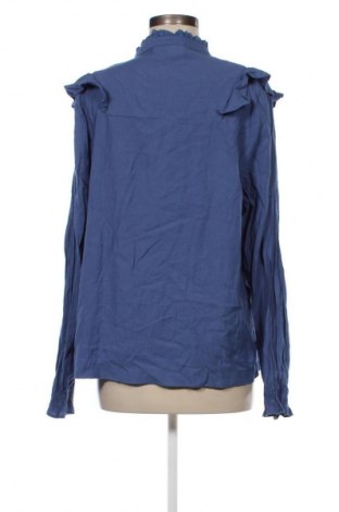 Γυναικείο πουκάμισο Soft Rebels, Μέγεθος XL, Χρώμα Μπλέ, Τιμή 16,33 €