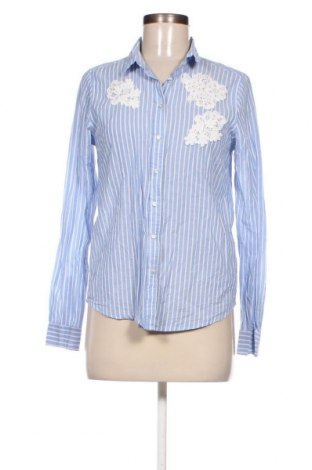 Γυναικείο πουκάμισο Springfield, Μέγεθος S, Χρώμα Μπλέ, Τιμή 17,39 €