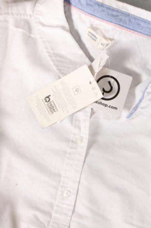 Γυναικείο πουκάμισο Springfield, Μέγεθος L, Χρώμα Λευκό, Τιμή 21,83 €