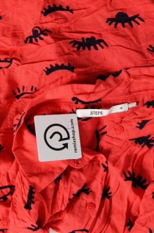 Γυναικείο πουκάμισο Steps, Μέγεθος M, Χρώμα Κόκκινο, Τιμή 7,73 €