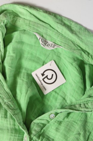 Γυναικείο πουκάμισο Studio Untold by Ulla Popken, Μέγεθος XXL, Χρώμα Πράσινο, Τιμή 21,03 €