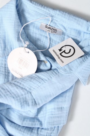 Γυναικείο πουκάμισο Sublevel, Μέγεθος S, Χρώμα Μπλέ, Τιμή 10,31 €