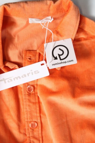 Γυναικείο πουκάμισο Tamaris, Μέγεθος S, Χρώμα Πορτοκαλί, Τιμή 17,86 €