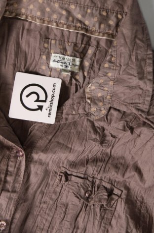 Γυναικείο πουκάμισο Tom Tailor, Μέγεθος XL, Χρώμα Καφέ, Τιμή 9,46 €