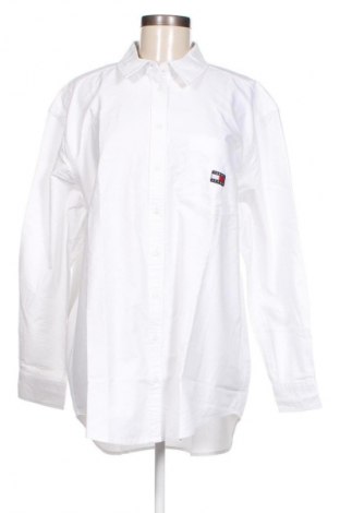 Dámska košeľa  Tommy Jeans, Veľkosť XL, Farba Biela, Cena  76,39 €