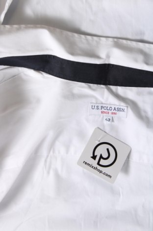 Дамска риза U.S. Polo Assn., Размер L, Цвят Бял, Цена 31,77 лв.