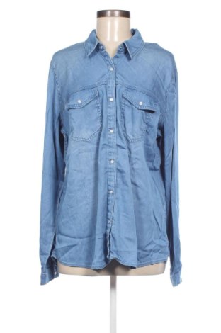 Γυναικείο πουκάμισο VILA, Μέγεθος XXL, Χρώμα Μπλέ, Τιμή 14,23 €