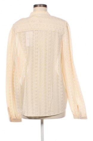 Γυναικείο πουκάμισο VILA, Μέγεθος XL, Χρώμα Εκρού, Τιμή 11,86 €