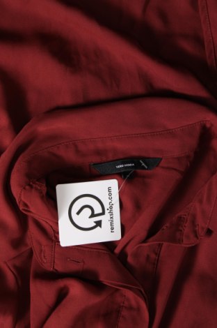 Γυναικείο πουκάμισο Vero Moda, Μέγεθος M, Χρώμα Κόκκινο, Τιμή 6,19 €