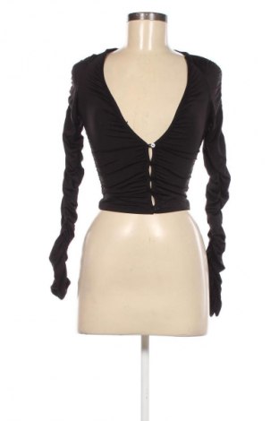 Γυναικείο πουκάμισο Weekday, Μέγεθος XS, Χρώμα Μαύρο, Τιμή 20,41 €