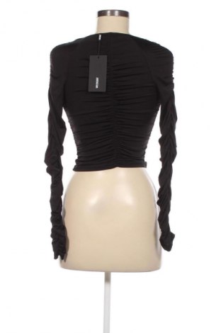 Γυναικείο πουκάμισο Weekday, Μέγεθος XS, Χρώμα Μαύρο, Τιμή 18,56 €