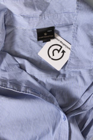 Γυναικείο πουκάμισο Worthington, Μέγεθος M, Χρώμα Μπλέ, Τιμή 5,41 €
