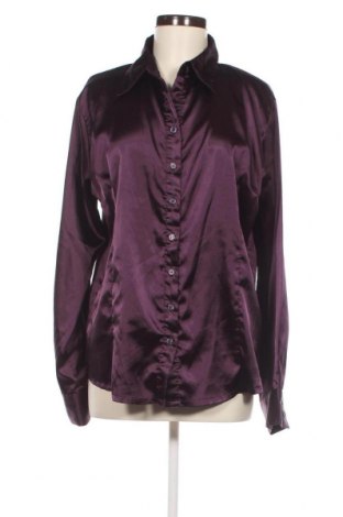 Γυναικείο πουκάμισο X-Mail, Μέγεθος XL, Χρώμα Βιολετί, Τιμή 7,28 €