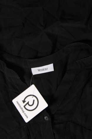 Дамска риза Yessica, Размер L, Цвят Черен, Цена 14,30 лв.