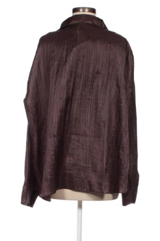 Γυναικείο πουκάμισο Yessica, Μέγεθος 5XL, Χρώμα Καφέ, Τιμή 7,66 €