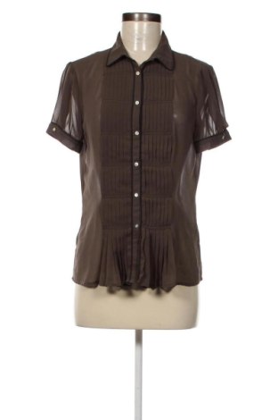 Дамска риза Zara, Размер M, Цвят Кафяв, Цена 13,50 лв.