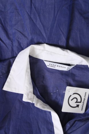 Cămașă de femei Zara, Mărime S, Culoare Albastru, Preț 35,53 Lei