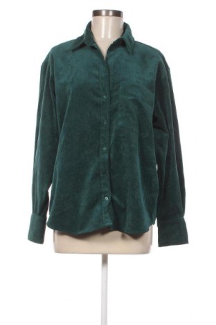 Cămașă de femei Zara, Mărime L, Culoare Verde, Preț 53,29 Lei