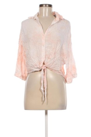 Дамска риза Zara, Размер M, Цвят Розов, Цена 13,50 лв.