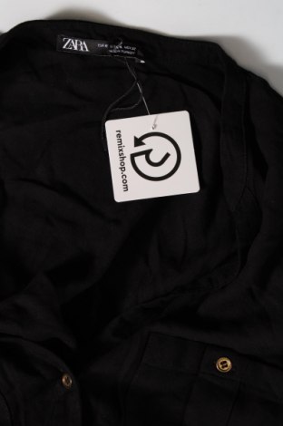 Γυναικείο πουκάμισο Zara, Μέγεθος XL, Χρώμα Μαύρο, Τιμή 16,70 €