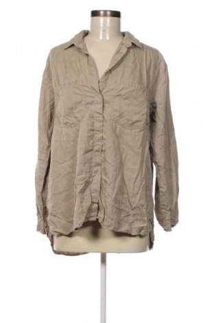 Γυναικείο πουκάμισο Zara, Μέγεθος M, Χρώμα  Μπέζ, Τιμή 16,70 €