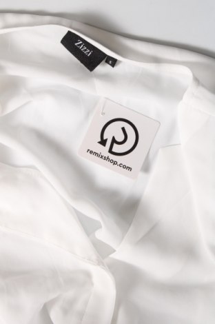 Γυναικείο πουκάμισο Zizzi, Μέγεθος L, Χρώμα Λευκό, Τιμή 19,85 €