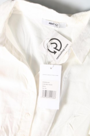 Дамска риза-боди About You, Размер S, Цвят Бял, Цена 23,00 лв.