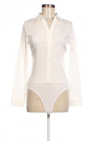 Γυναικείο πουκάμισο-κορμάκι About You, Μέγεθος S, Χρώμα Λευκό, Τιμή 11,86 €