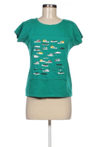 Γυναικείο t-shirt, Μέγεθος M, Χρώμα Πράσινο, Τιμή 3,99 €