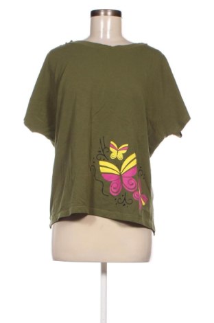 Damen T-Shirt, Größe L, Farbe Grün, Preis € 6,62